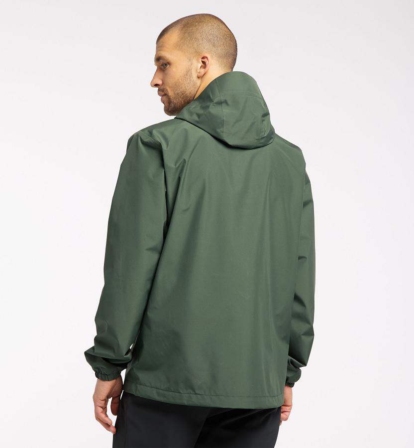 Haglöfs Mens Betula GTX Jacket Dark Green New Zealand 59234CSEH